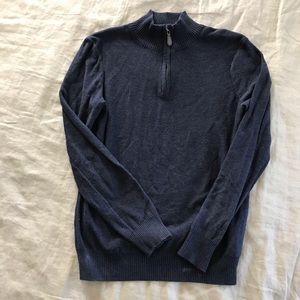 Men’s quarter zip dress sweater